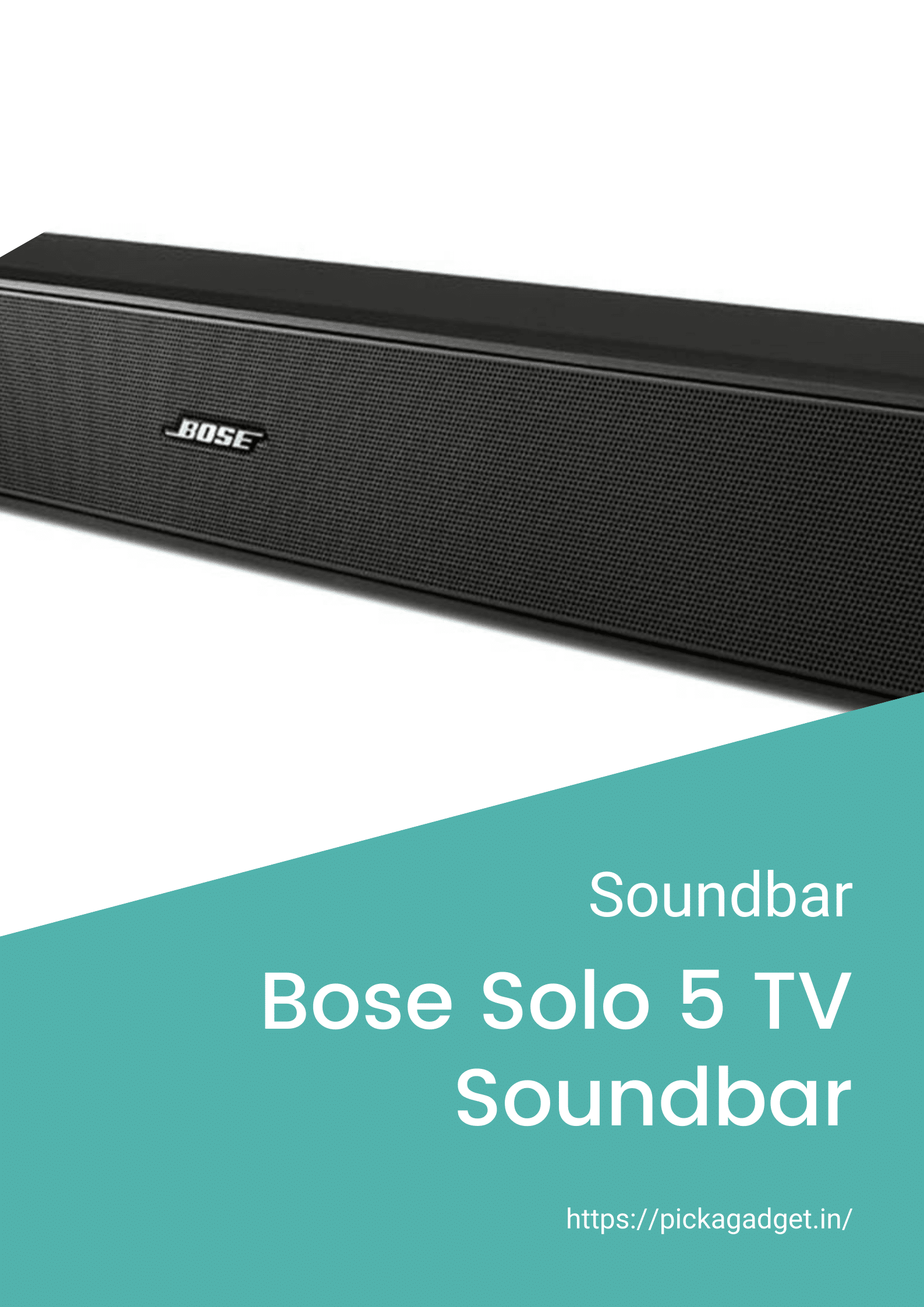 Bose Solo 5 TV Soundbar Review - Is It a Good